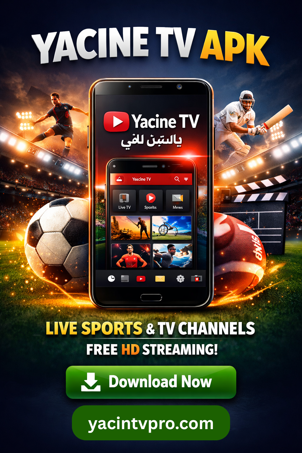 Yacine TV is a entertainment hub cover art