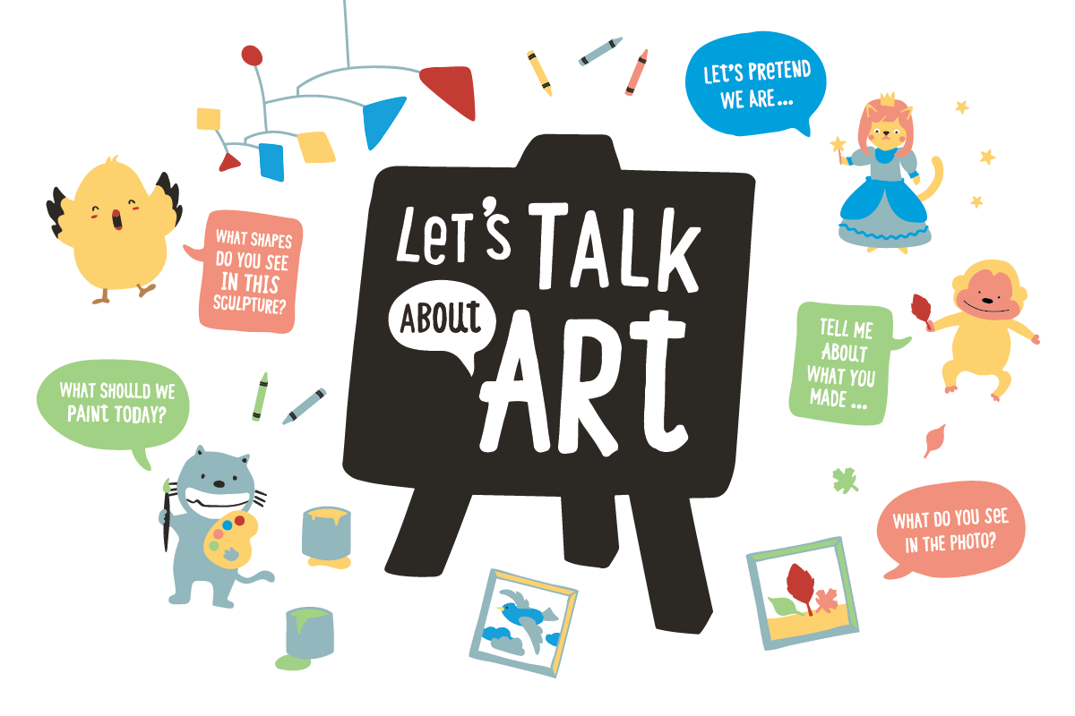 Lets Talk Art podcast artwork